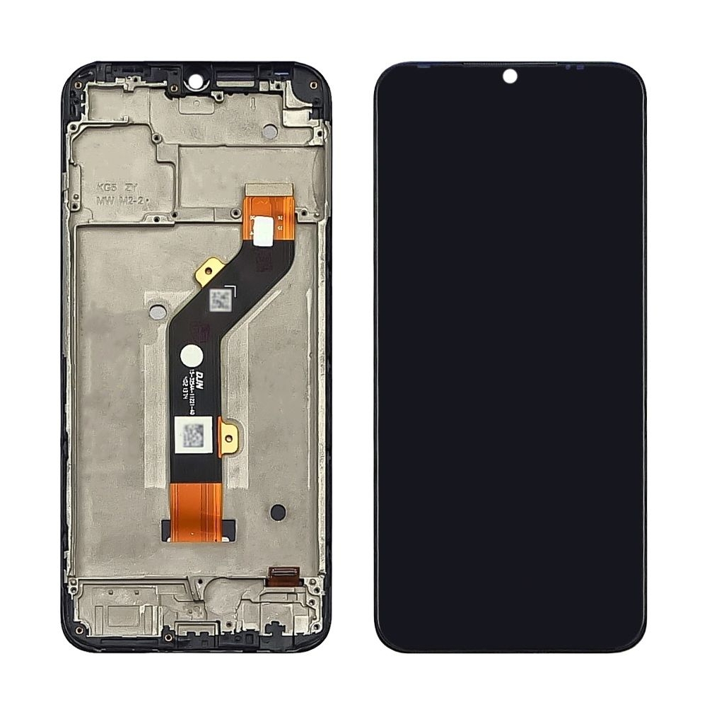 Дисплей Tecno Spark Go 2022, KG5, KG5h, KG5m, чорний | з тачскріном | в передній панелі | Original (PRC) | дисплейный модуль, экран