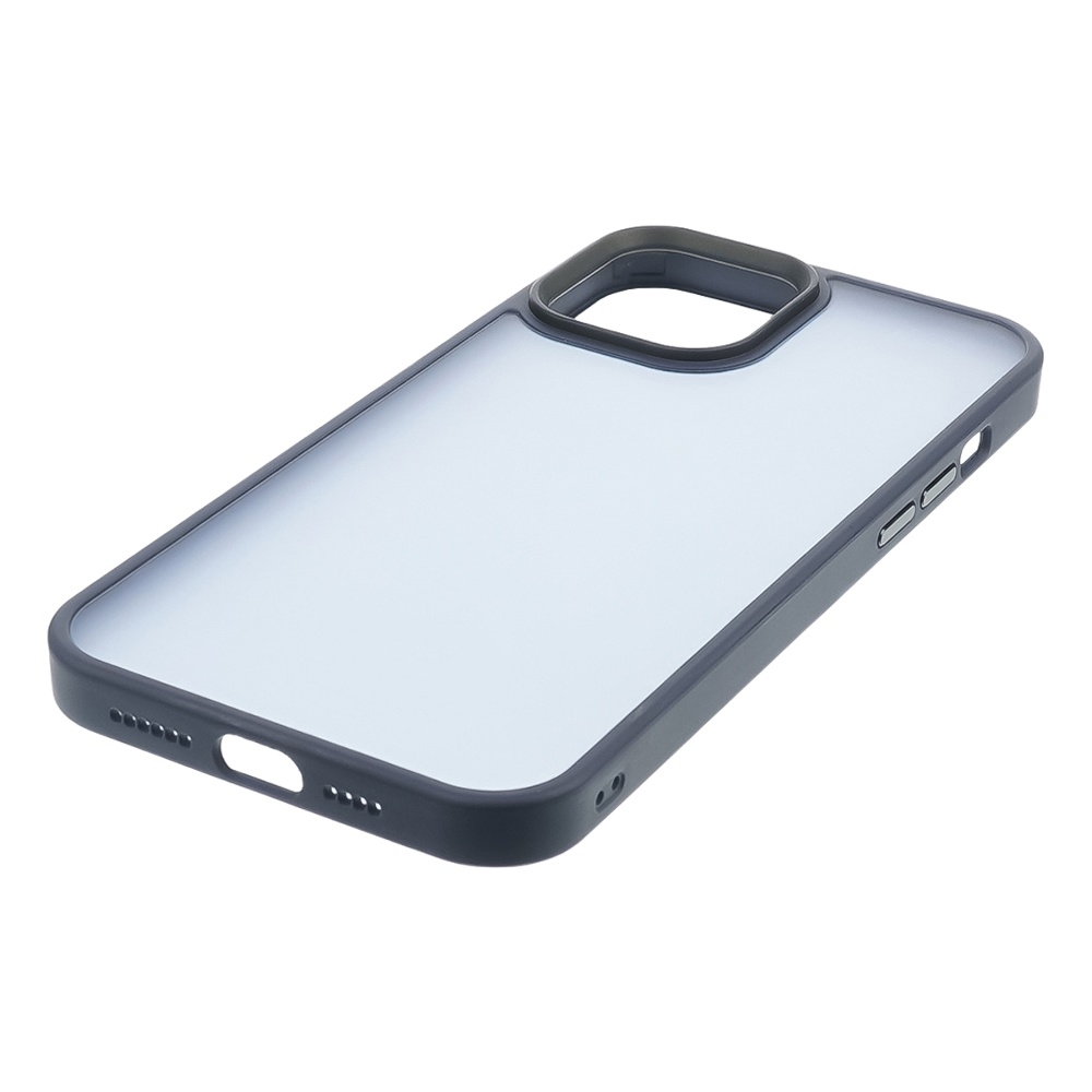 Чехол Сolor Protective Frame Apple iPhone 12, iPhone 12 Pro, синій, Люкс