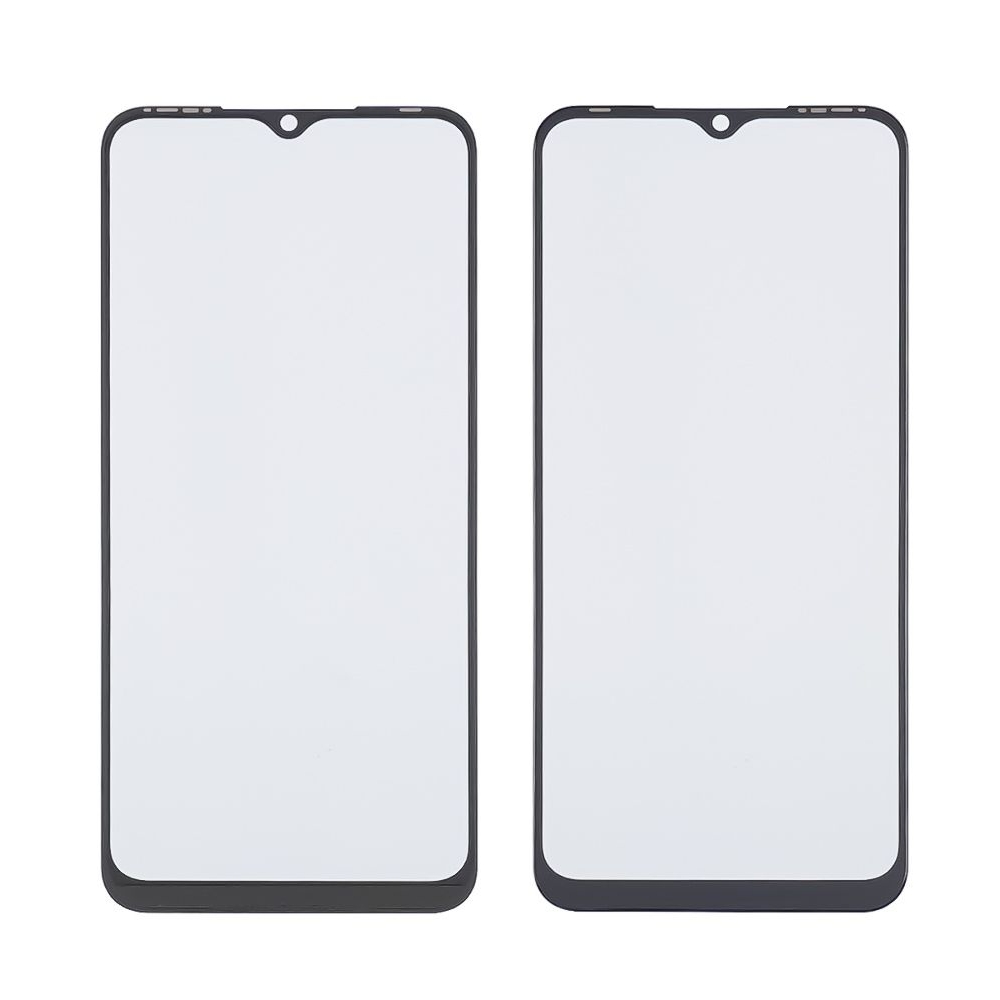 Стекло дисплея Tecno Spark 8C, KG5k, KG5j, KG5n, Spark Go (2022), черное, с OCA-пленкой | стекло тачскрина