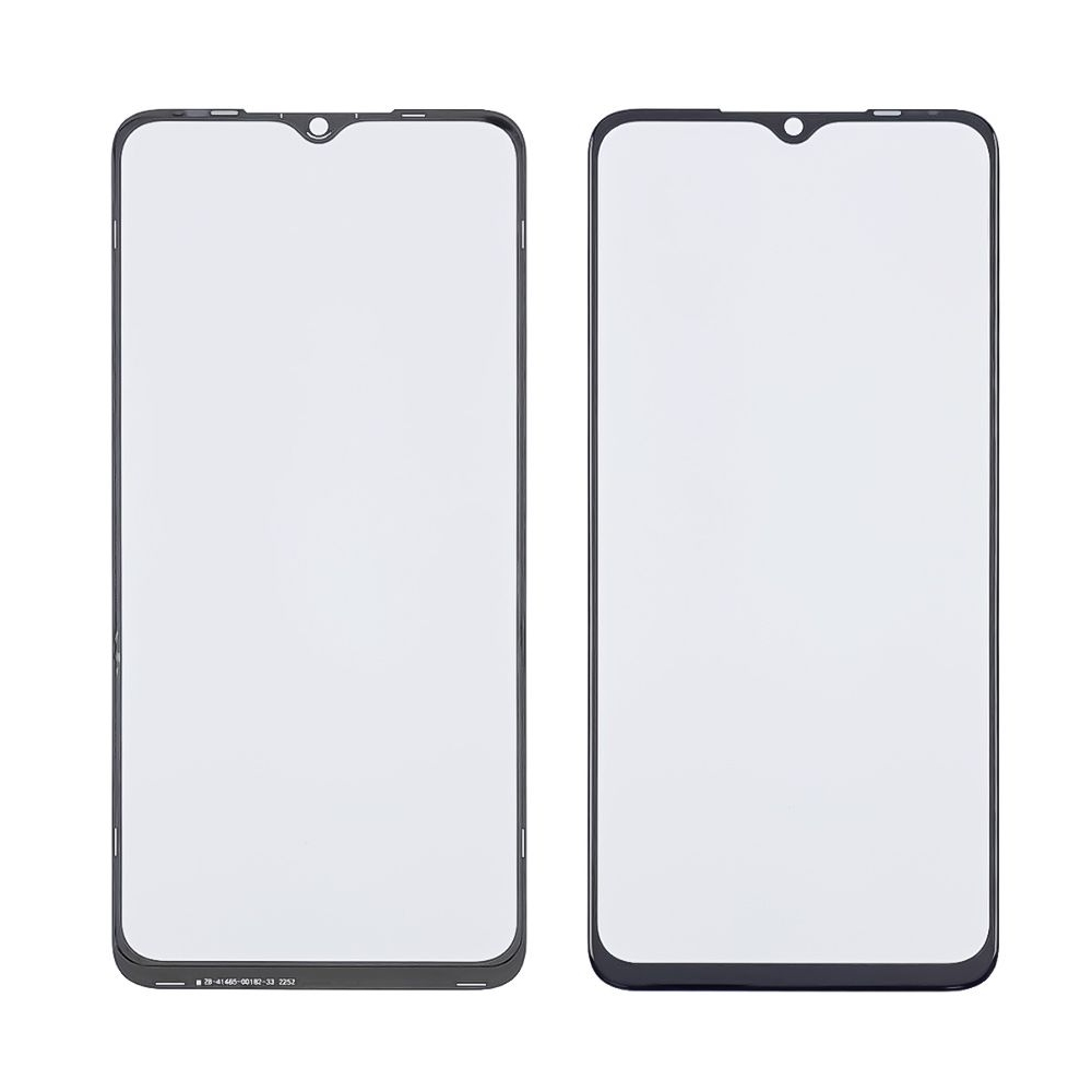 Стекло дисплея Tecno Spark Go (2023), черное, с OCA-пленкой | стекло тачскрина