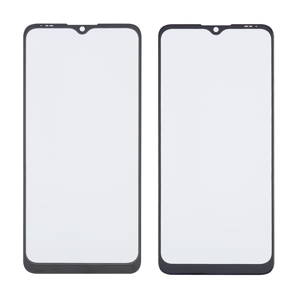 Стекло дисплея ZTE Blade A51 (2021), A71, черное, с OCA-пленкой | стекло тачскрина