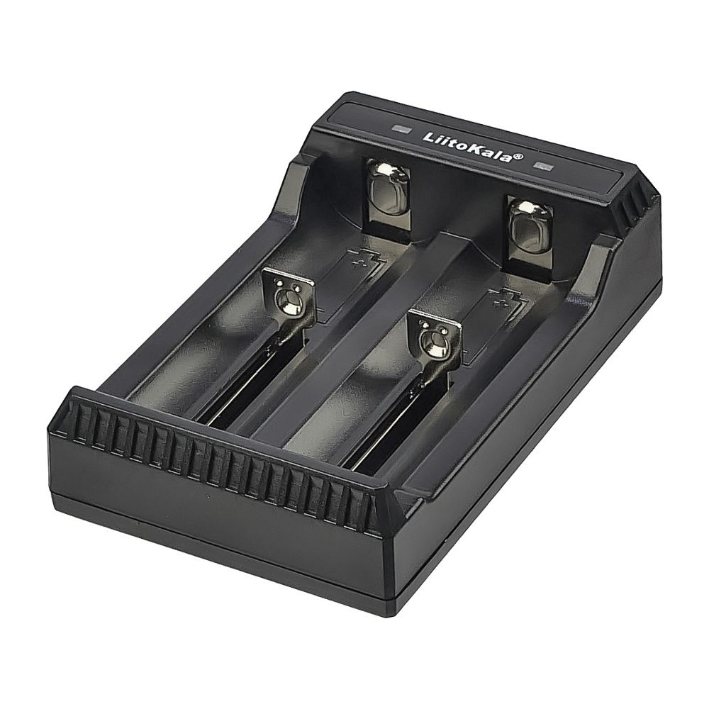 Сетевое зарядное устройство с тестером LiitoKala Lii-L2, для аккумуляторов 18650, АА, ААА и других, универсальное, 2 слота
