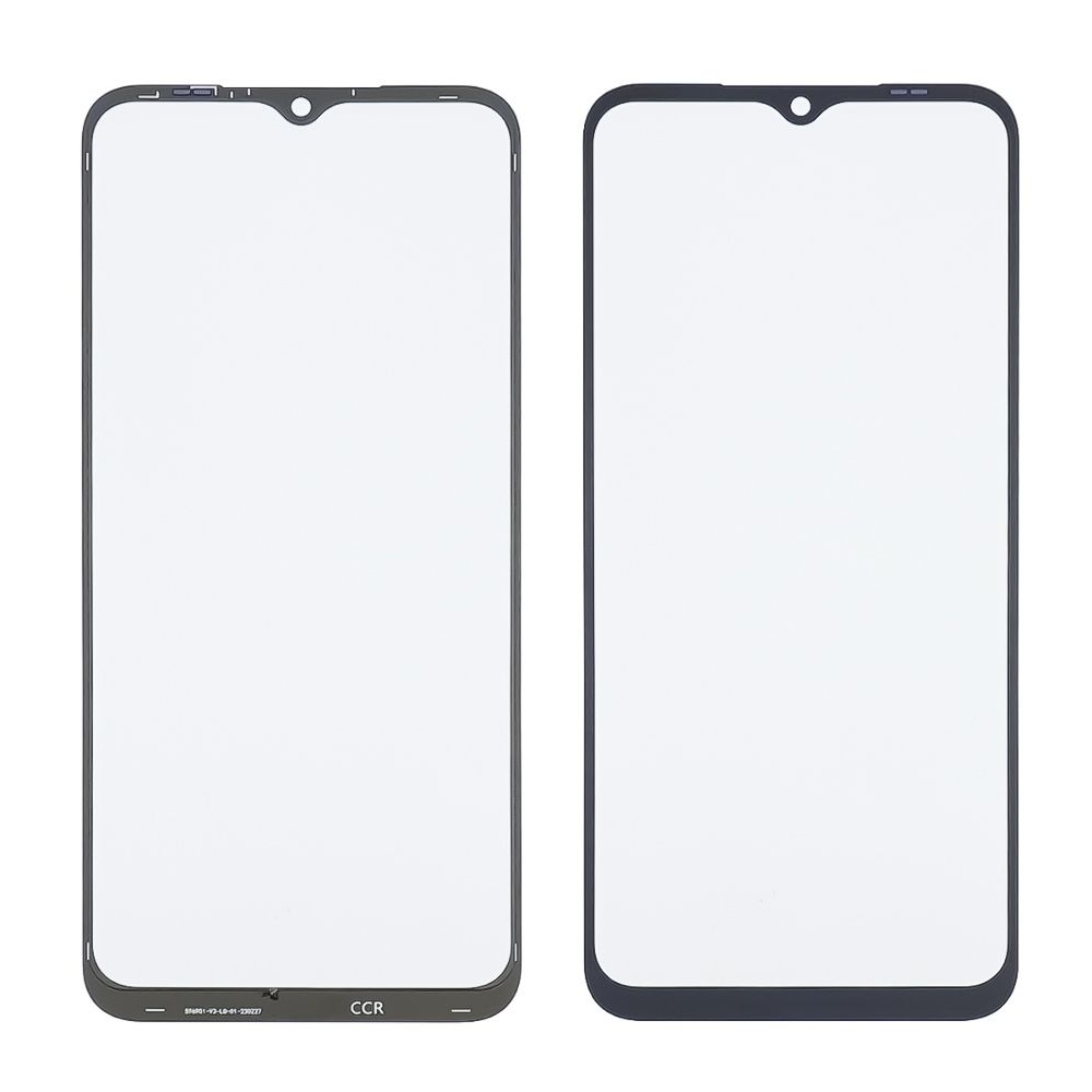 Стекло дисплея Samsung SM-A145 Galaxy A14, черное, с OCA-пленкой | стекло тачскрина