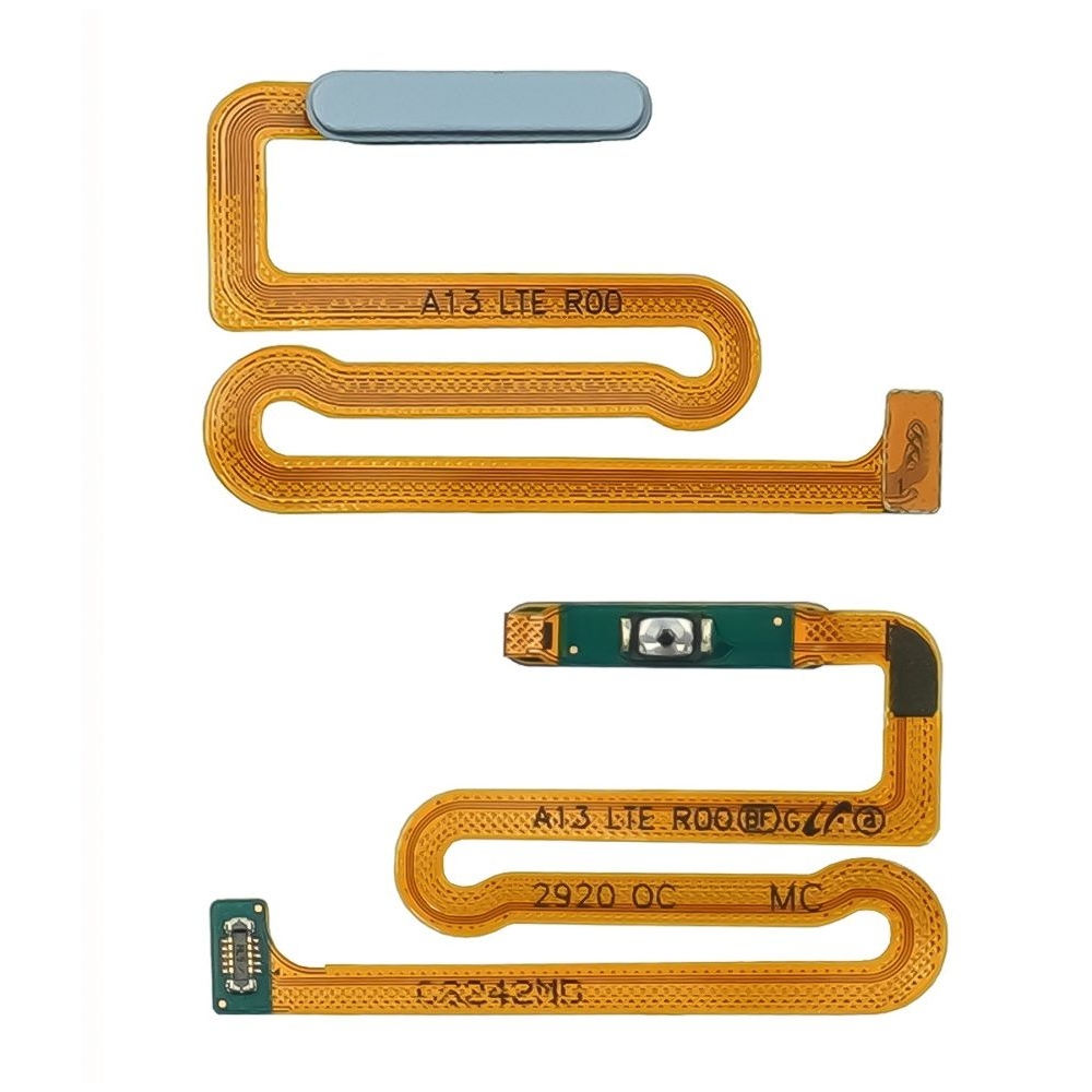 Шлейф Samsung SM-A135 Galaxy A13, сканера отпечатка пальца (Touch ID), синій, Original (PRC)