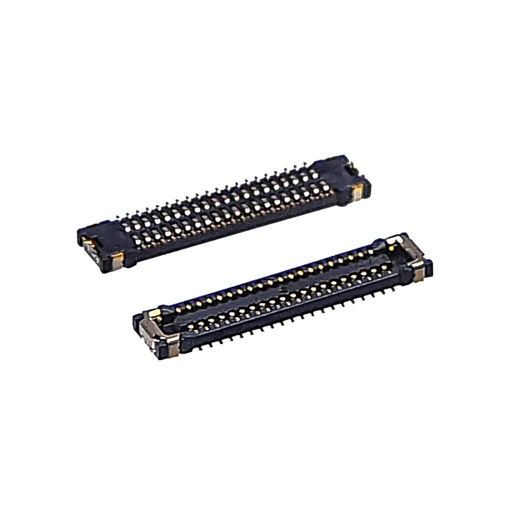 Коннектор материнской платы Samsung SM-A025 Galaxy A02s, левый, для дисплея, Original (PRC), (гнездо, разъем, слот)