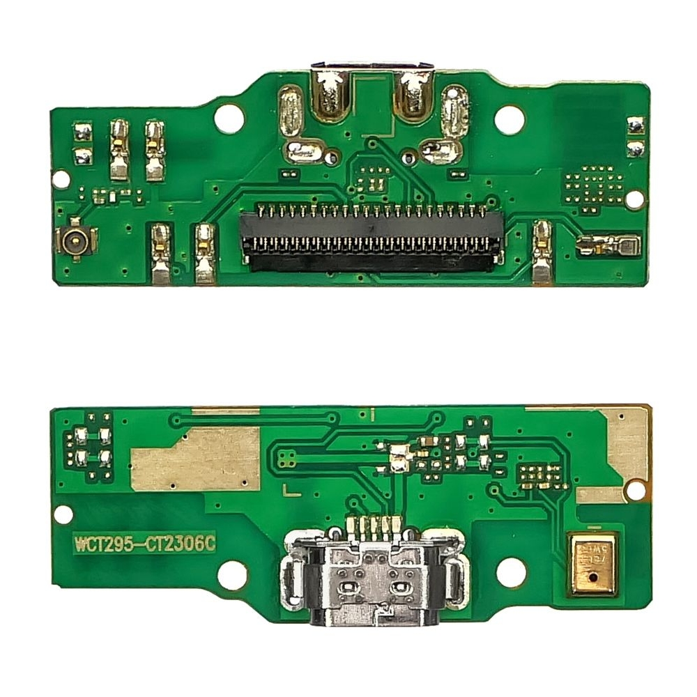 Плата зарядки Samsung SM-T295 Galaxy Tab A 8.0, шлейф коннектора зарядки, с микрофоном, High Copy