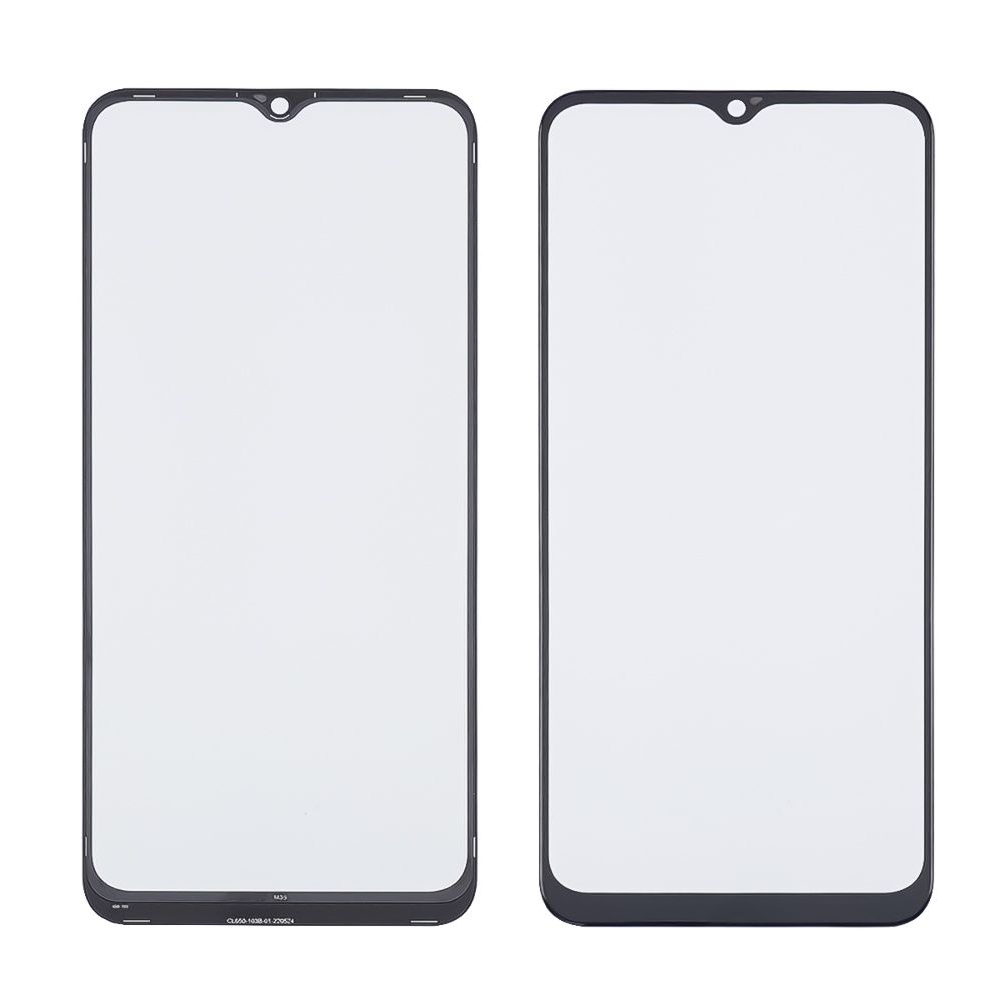 Стекло дисплея Realme 10 (5G), черное, с OCA-пленкой