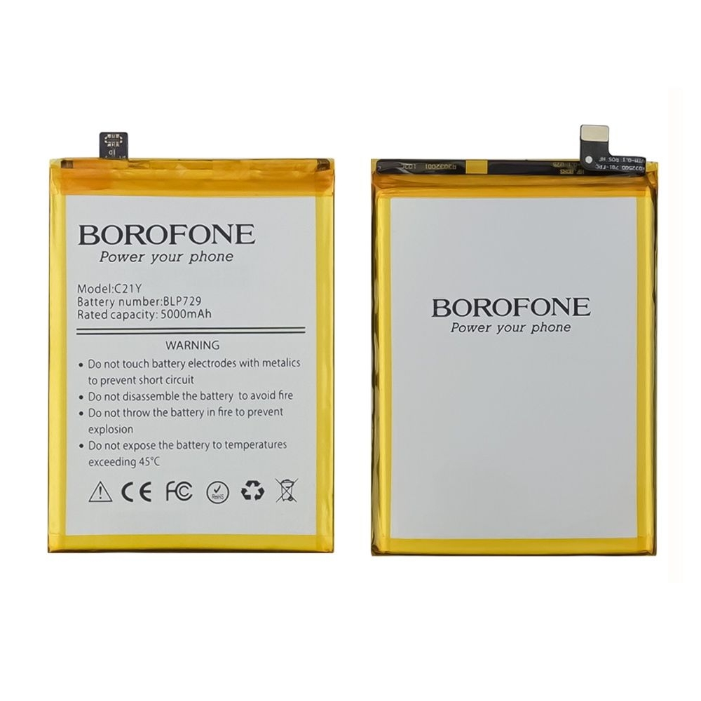 Акумулятор Realme 5, RMX1911, RMX1919, RMX1927, 5i, RMX2030, RMX2032, 5S, RMX1925, C3, RMX2027, RMX2020, RMX2021, C11 2021, RMX3231, C20, RMX3061, RMX3063, C21, RMX3201, C21Y, RMX3261, RMX3263, BLP729, Borofone | 3-12 міс. гарантії | АКБ, батарея, аккумулятор 