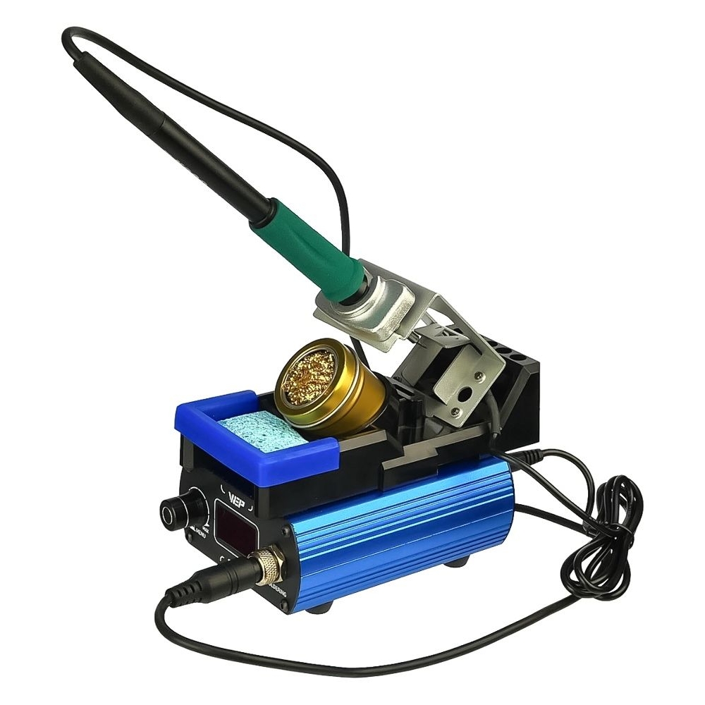 Паяльная станция прецизионная WEP 982-I, 2 паяльника стандарта JBC 210 и 245, 3 канала памяти, 120 Вт, 90 - 450 C