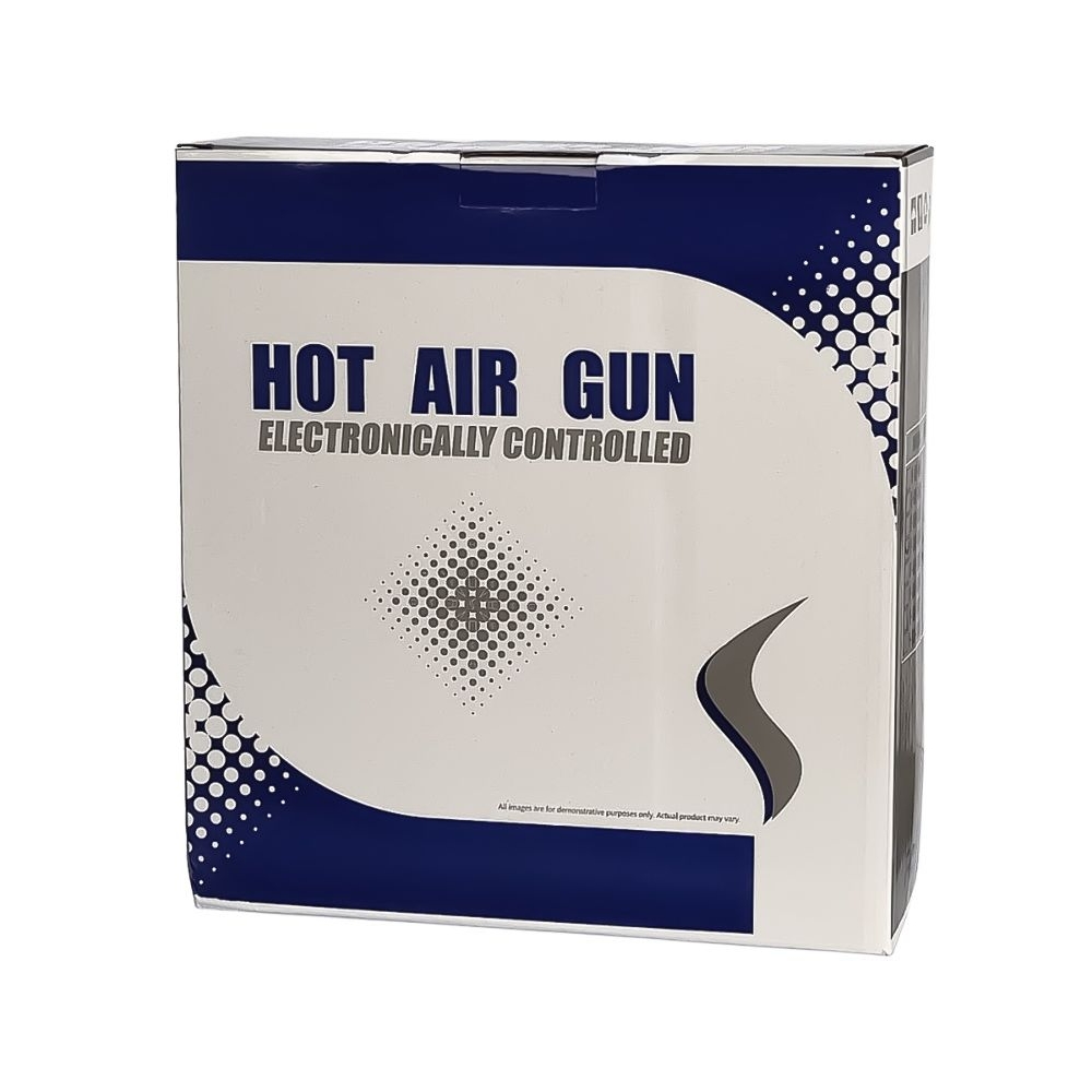 Термофен WEP F-GF-004, с аналоговой регулировкой, 2000 Вт, 220 В, режимы температуры 350 и 600 C