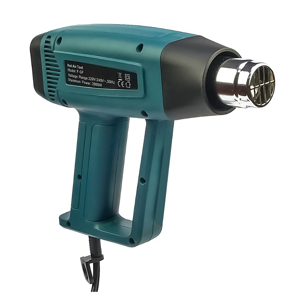 Термофен WEP F-GF-007, с цифровой регулировкой, 2000 Вт, 220 В, температура 60 - 600 C