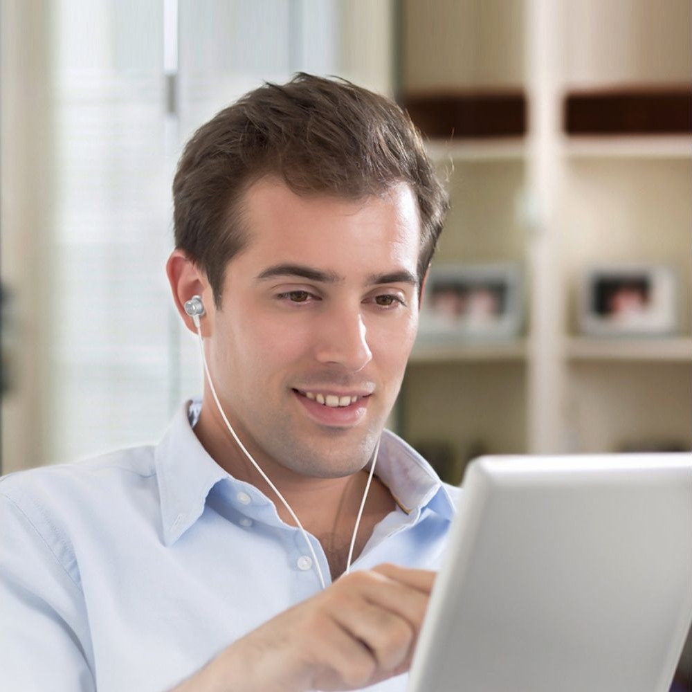 Наушники Borofone BM78, проводные, вакуумные, с микрофоном, Jack 3.5, серебристые