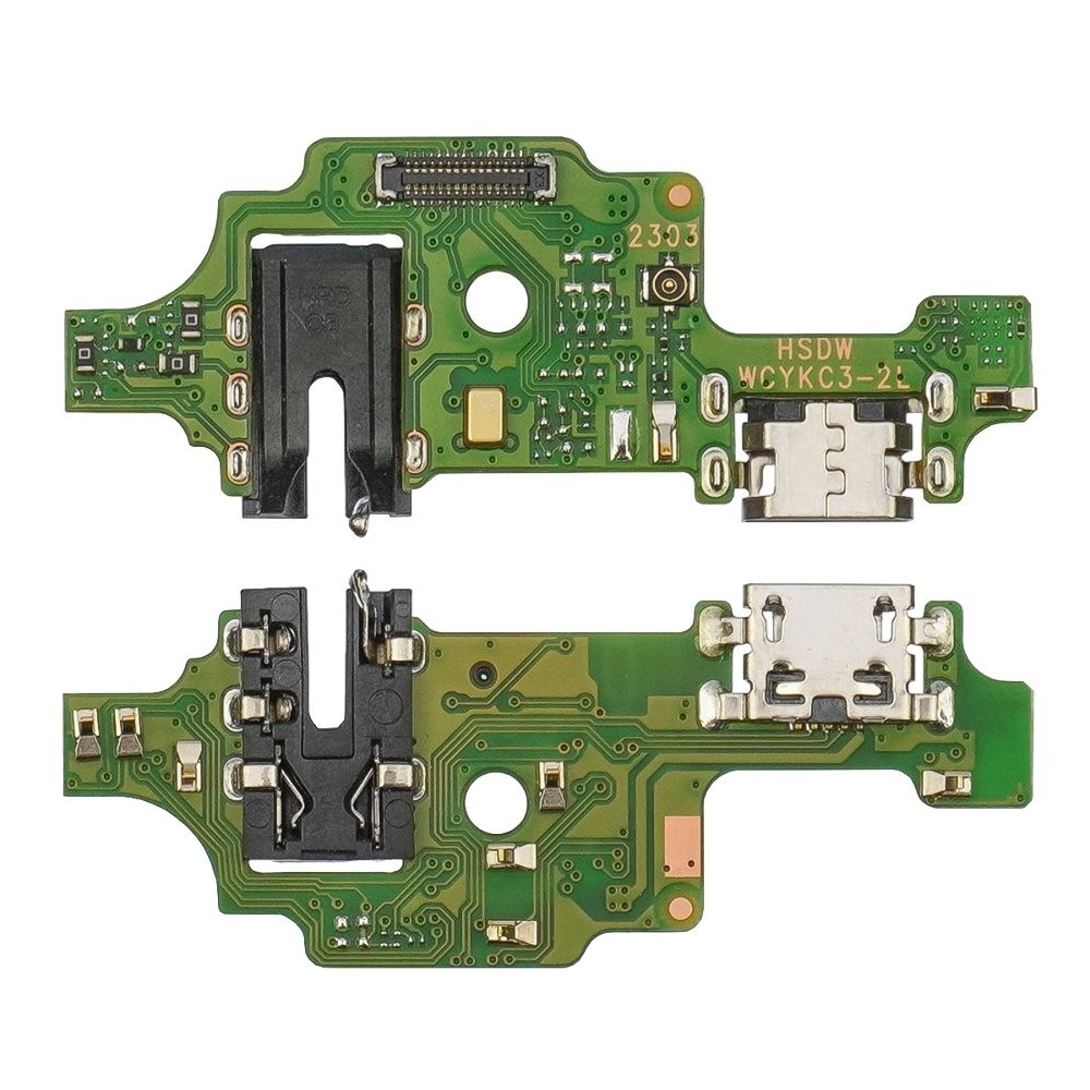 Плата зарядки Tecno Camon 11s, CB7, шлейф коннектора зарядки, с микрофоном, High Copy
