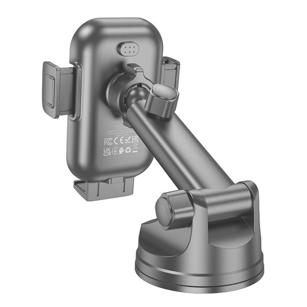 Автодержатель Borofone BH203, с функцией беспроводной зарядки, чорний