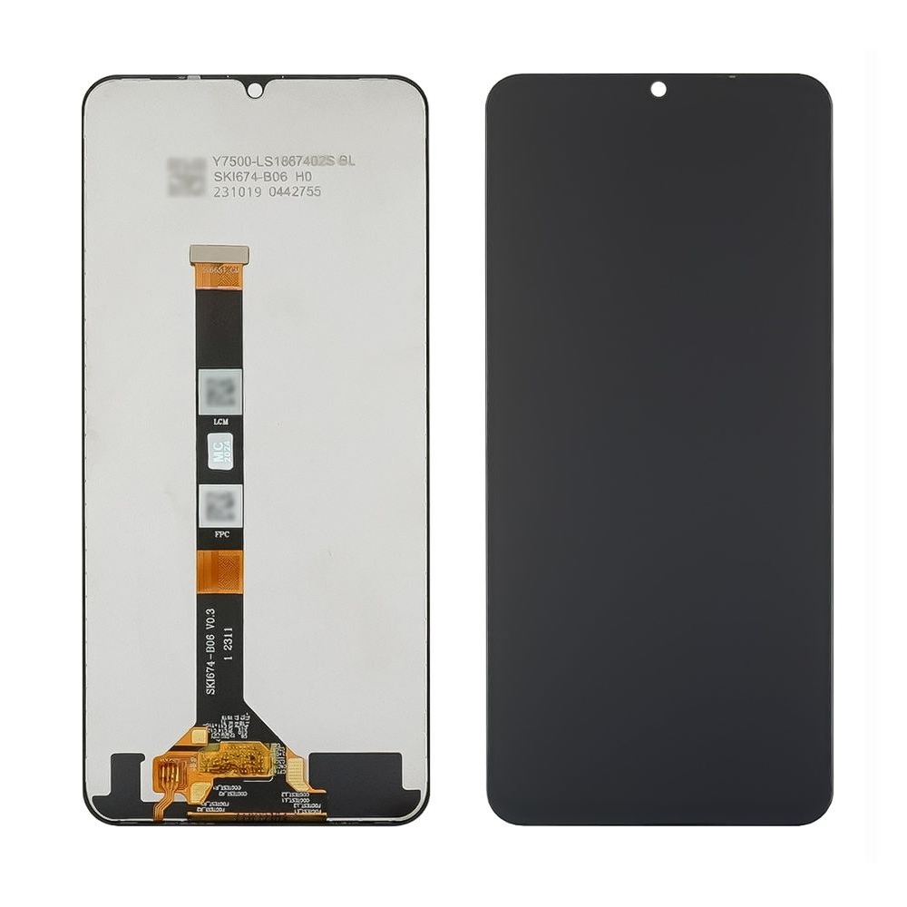 Дисплей Realme C51, RMX3830, C53, RMX3760, Narzo N53, RMX3761, Note 50, RMX3834, чорний | з тачскріном | High Copy, SKI674-B06 V0.3 | дисплейный модуль, экран