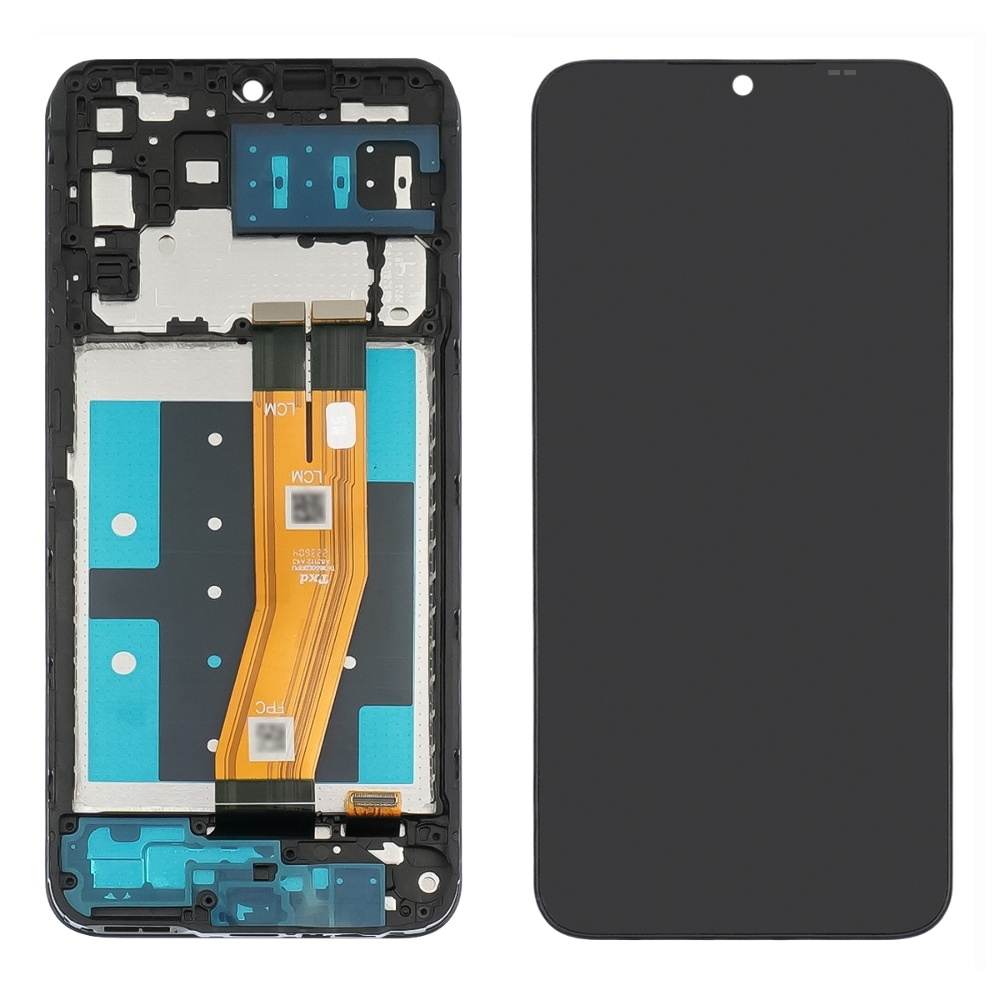 Дисплей Samsung SM-A145 Galaxy A14, чорний | з тачскріном | в передній панелі | Original (PRC) | дисплейный модуль, экран