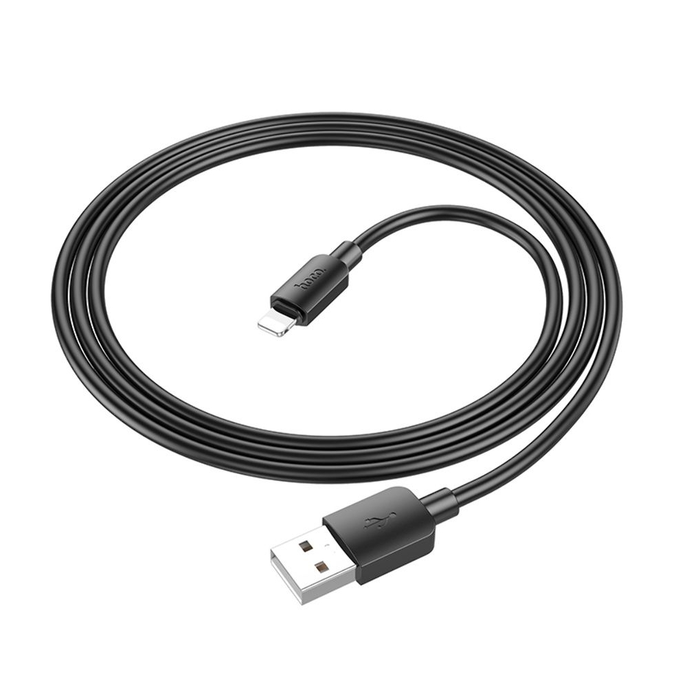 USB-кабель Hoco X96, USB на Lightning, 100 см, чорний