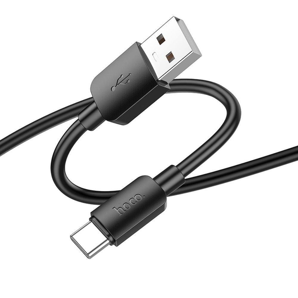 USB-кабель Hoco X96, Type-C, Power Delivery (27 Вт), 100 см, чорний
