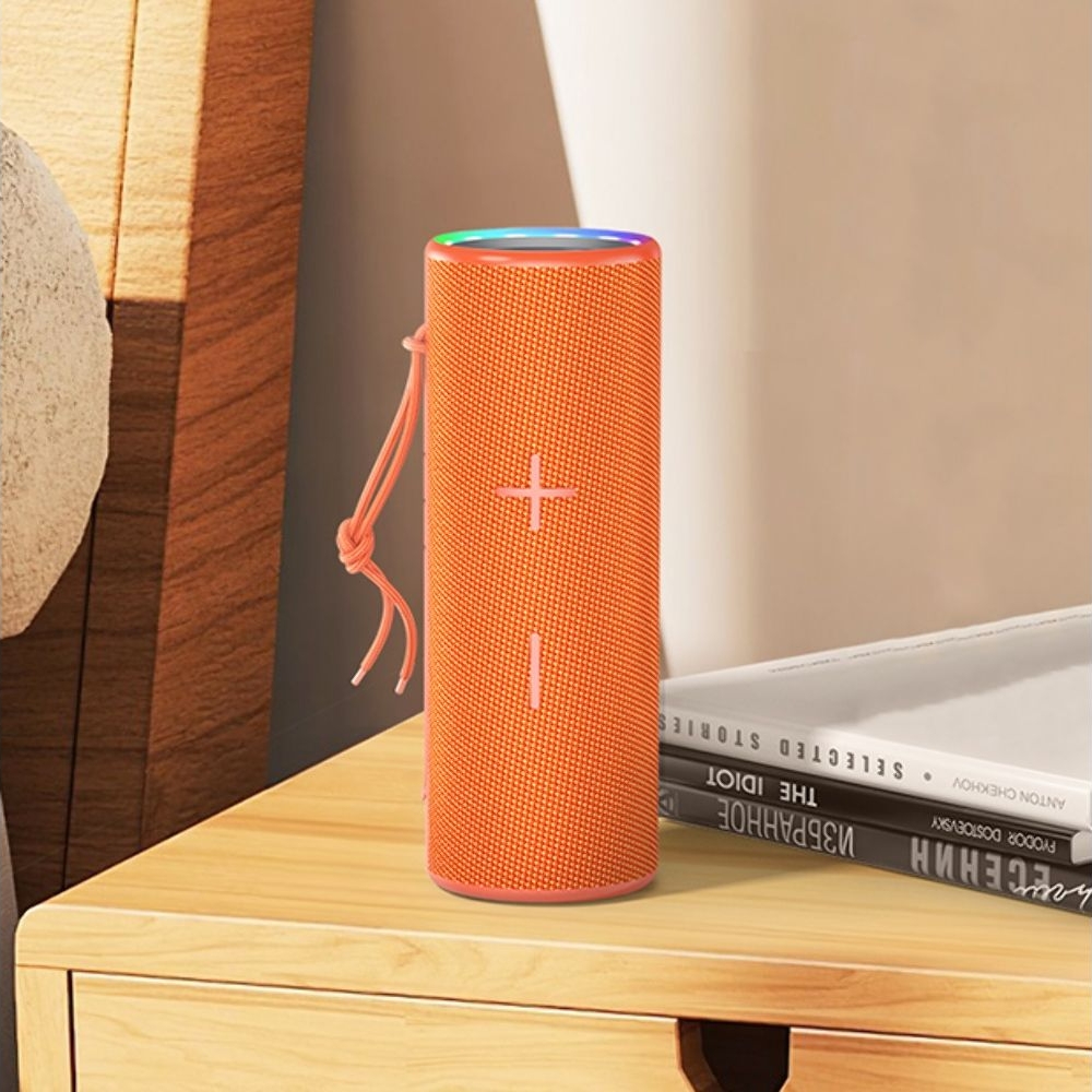 Бездротова колонка Hoco HC20, оранжевая | беспроводная колонка