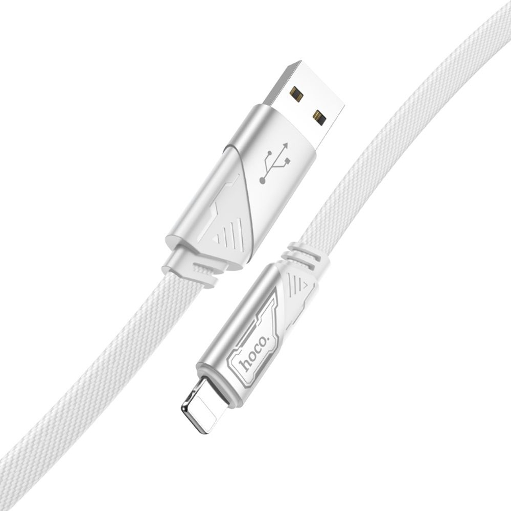 USB-кабель Hoco U119, USB на Lightning, 100 см, сірий