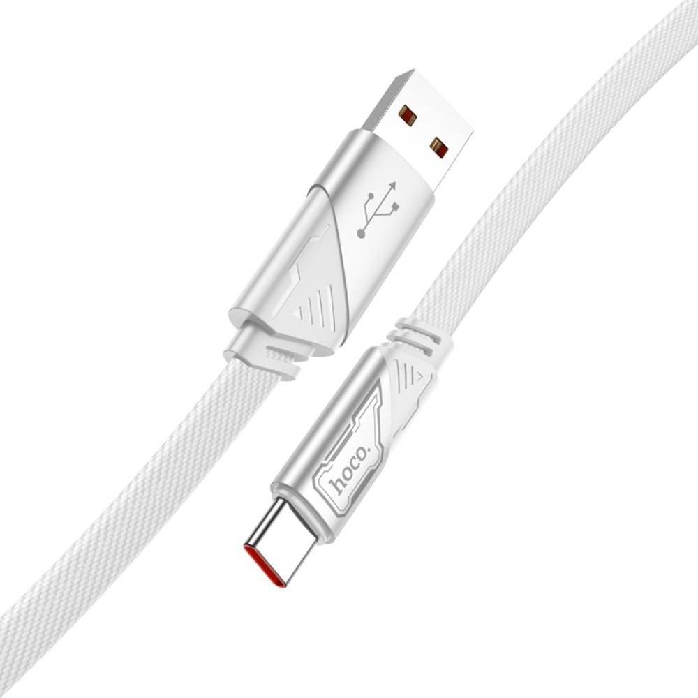 USB-кабель Hoco U119, Type-C 5A, 100 см, сірий