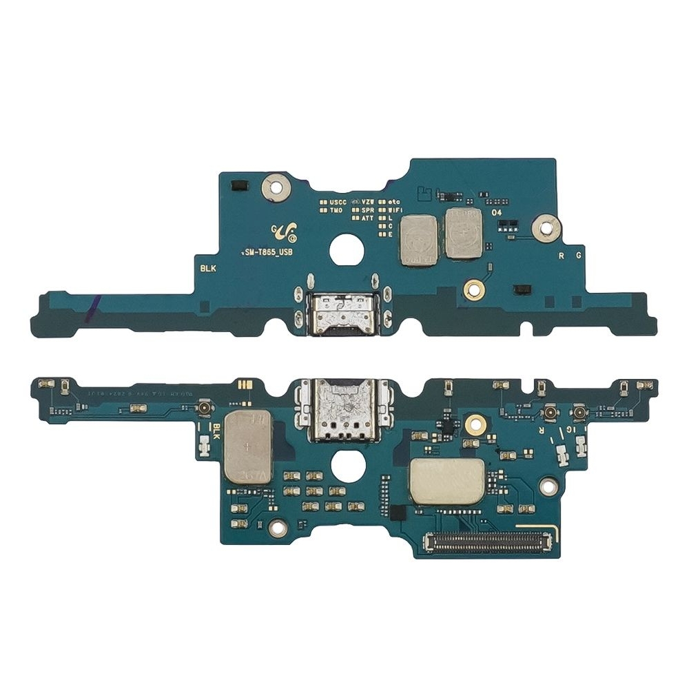 Плата зарядки Samsung SM-T860 Galaxy Tab S6, SM-T865 Galaxy Tab S6, шлейф коннектора зарядки, с микрофоном, High Copy