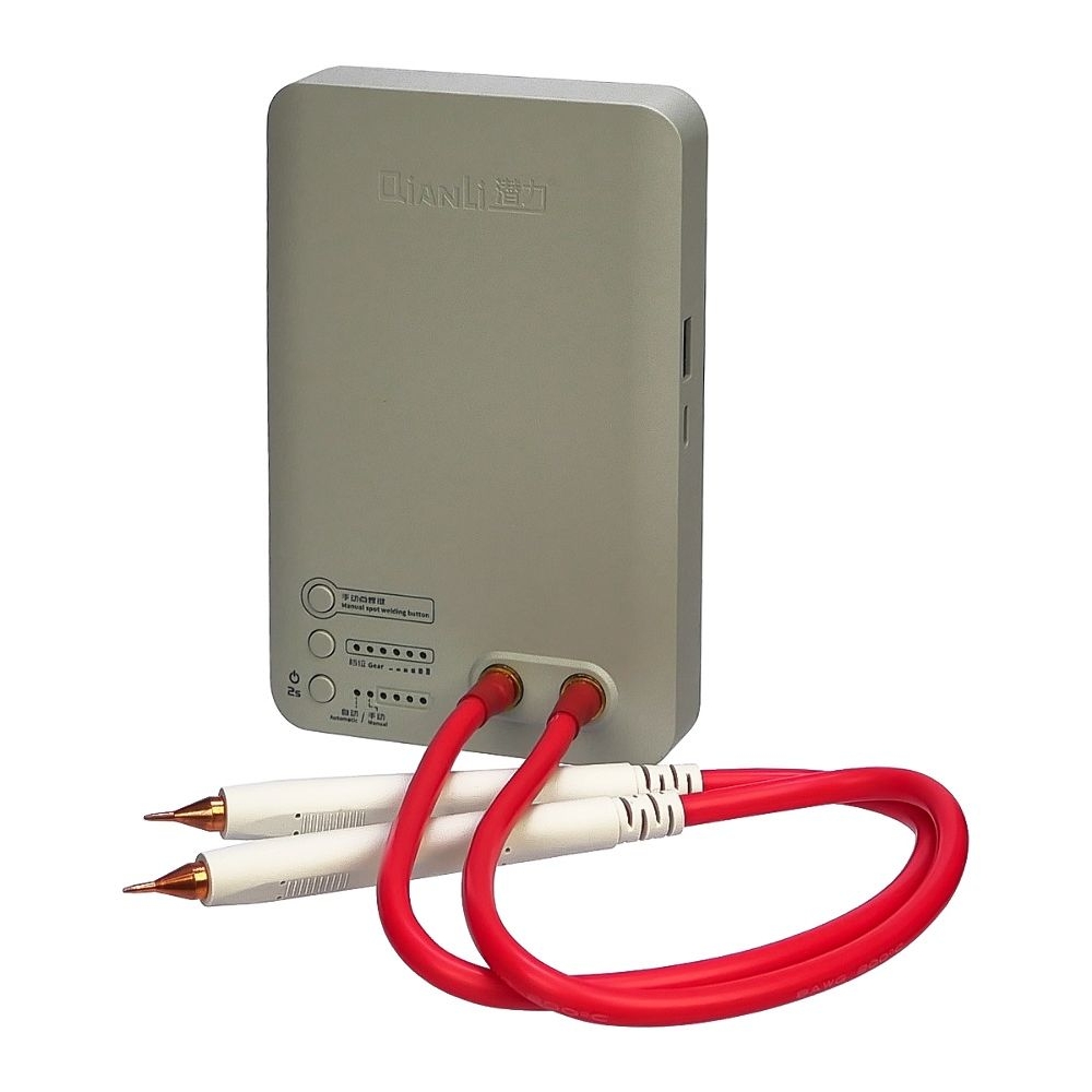 Аппарат точечной сварки АКБ QianLi Macaron (11-14), с аккумулятором и держателями iP11-14 Pro Max