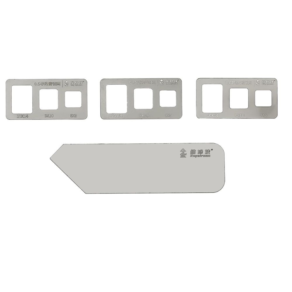 Набор для нанесения термопасты Repairman TPSS (лопатка; трафареты: 0.5, 0.6, 0.7 мм)