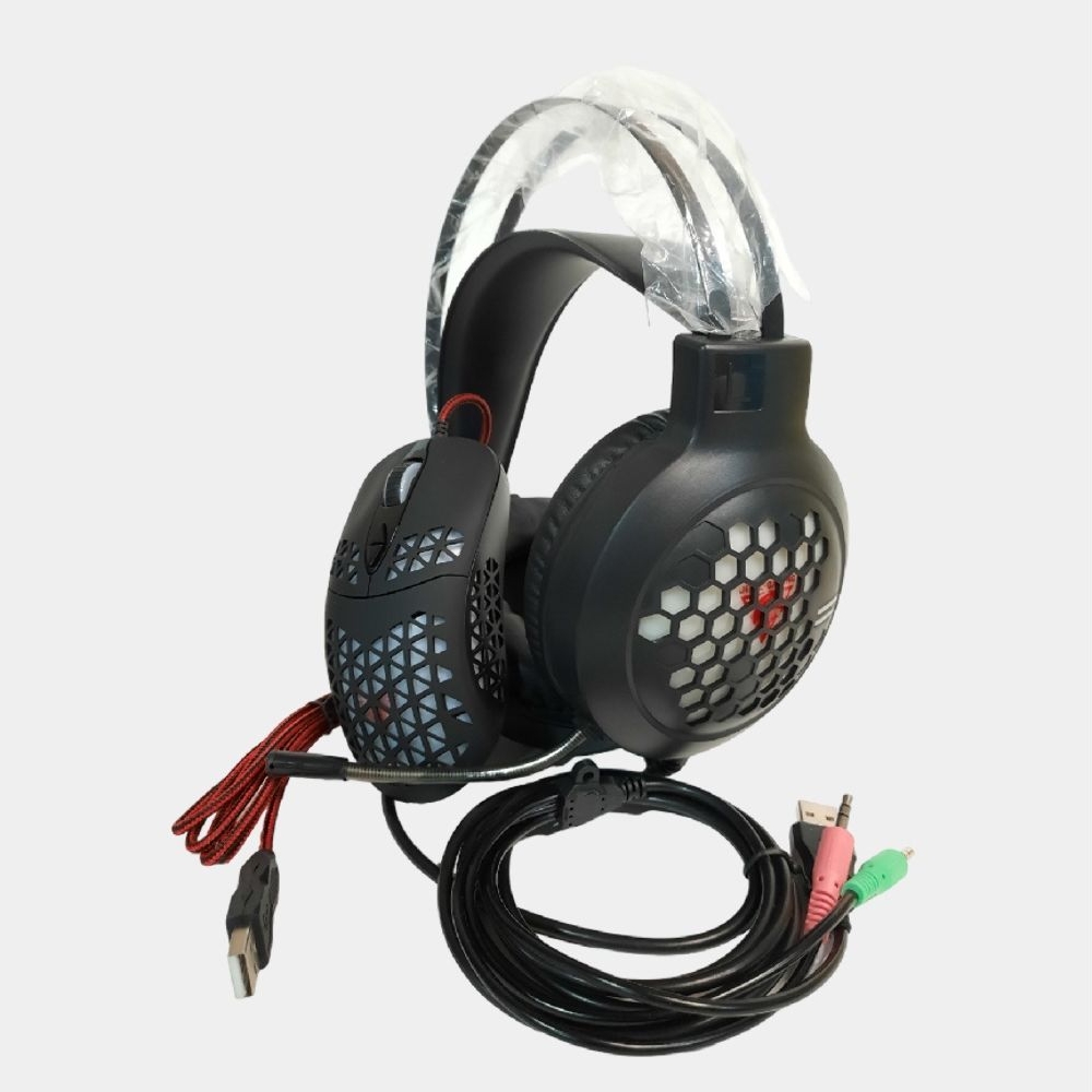 Комплект: клавиатура, мышь и наушники Jedel CP-06, чорний