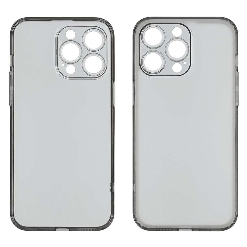 Чехол Matt Protective Apple iPhone 15 Pro Max, чорний, Люкс