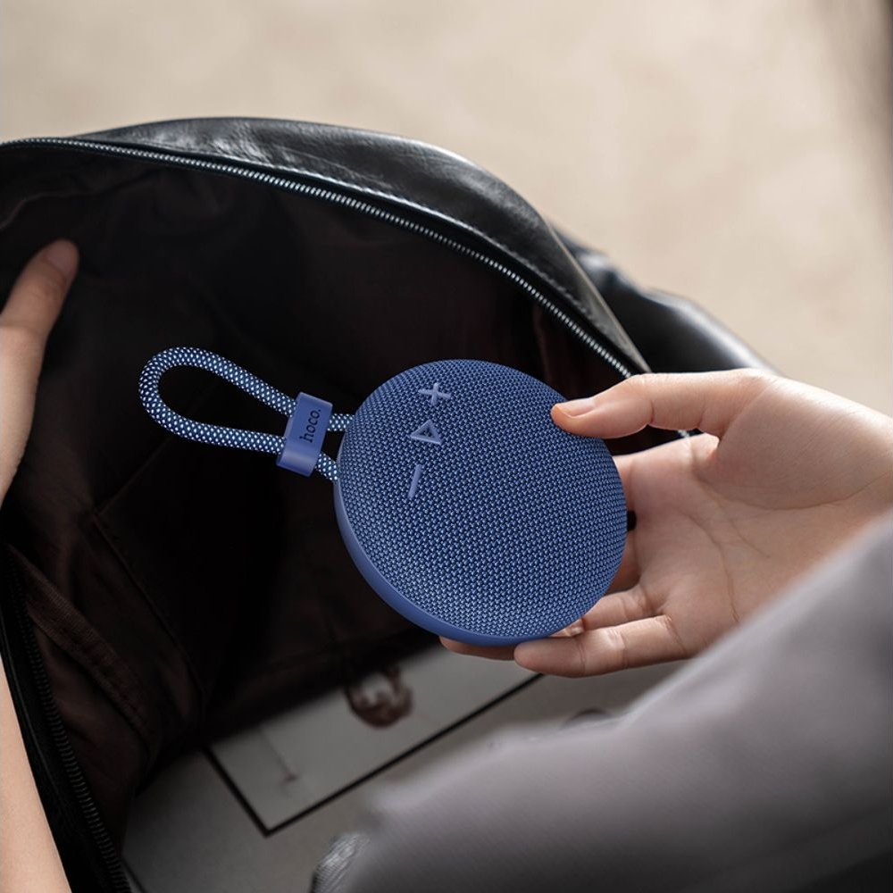 Бездротова колонка Hoco BS60, синяя | беспроводная колонка