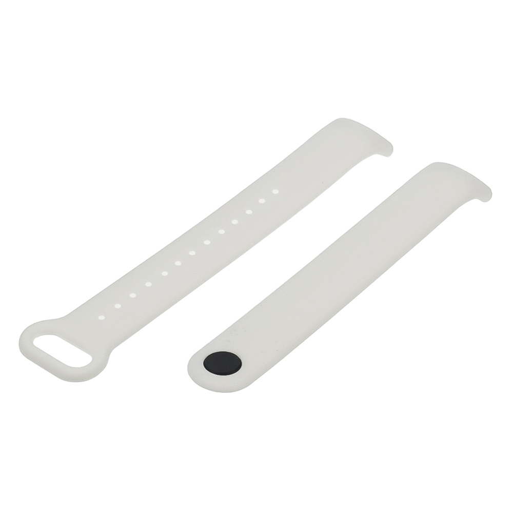 Ремешок силиконовый Xiaomi Mi Band 8, білий