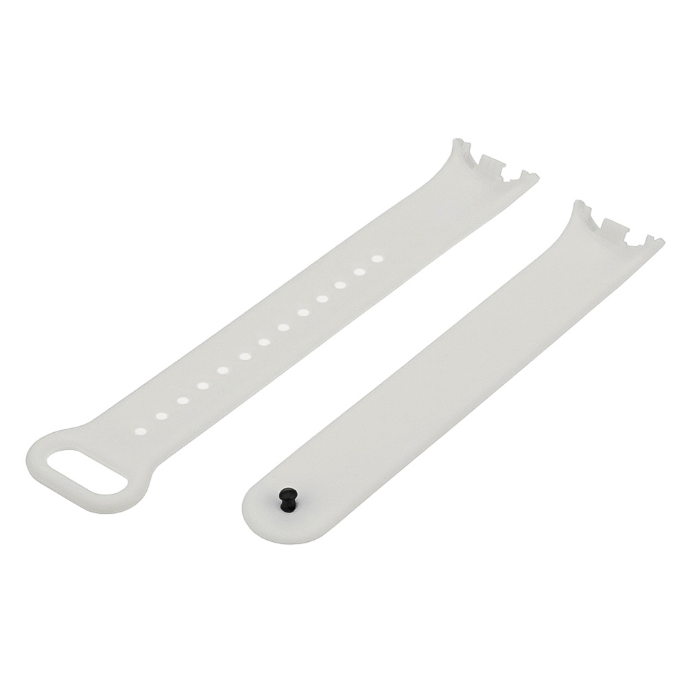 Ремешок силиконовый Xiaomi Mi Band 8, білий