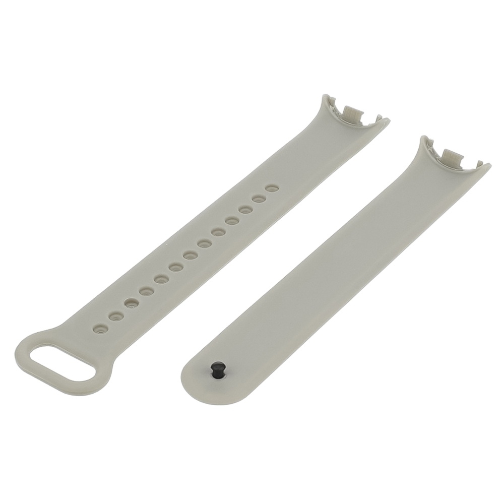 Ремешок силиконовый Xiaomi Mi Band 8, сірий