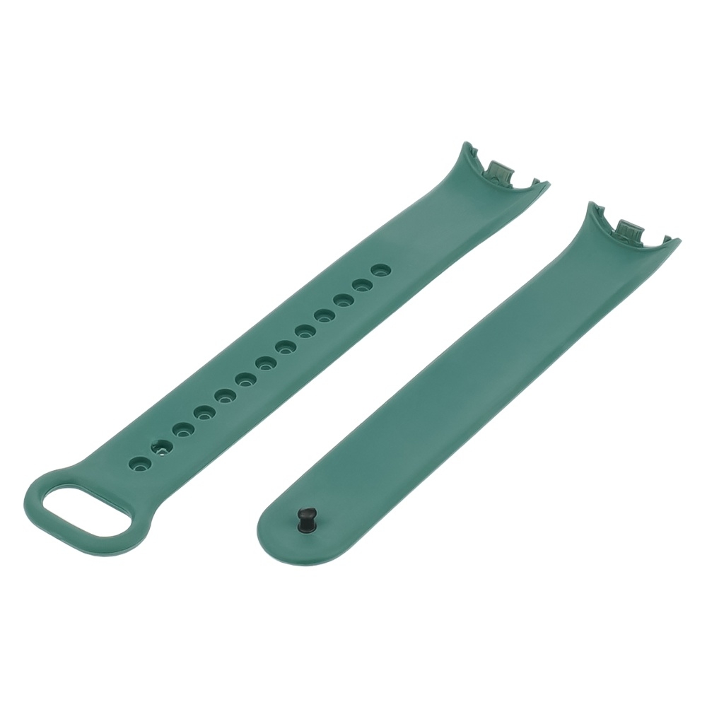 Ремешок силиконовый Xiaomi Mi Band 8, зеленый