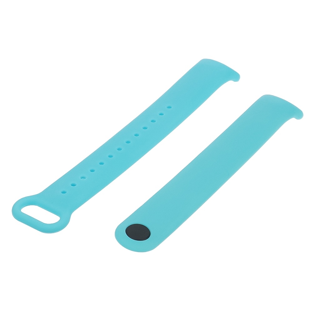 Ремешок силиконовый Xiaomi Mi Band 8, голубой