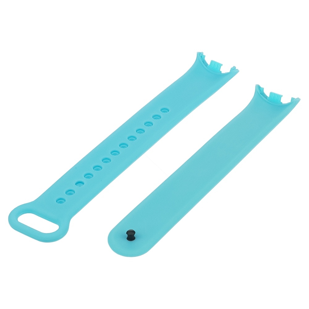 Ремешок силиконовый Xiaomi Mi Band 8, голубой