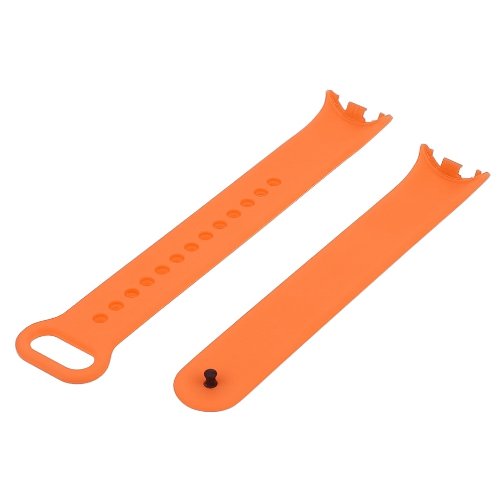 Ремешок силиконовый Xiaomi Mi Band 8, оранжевый