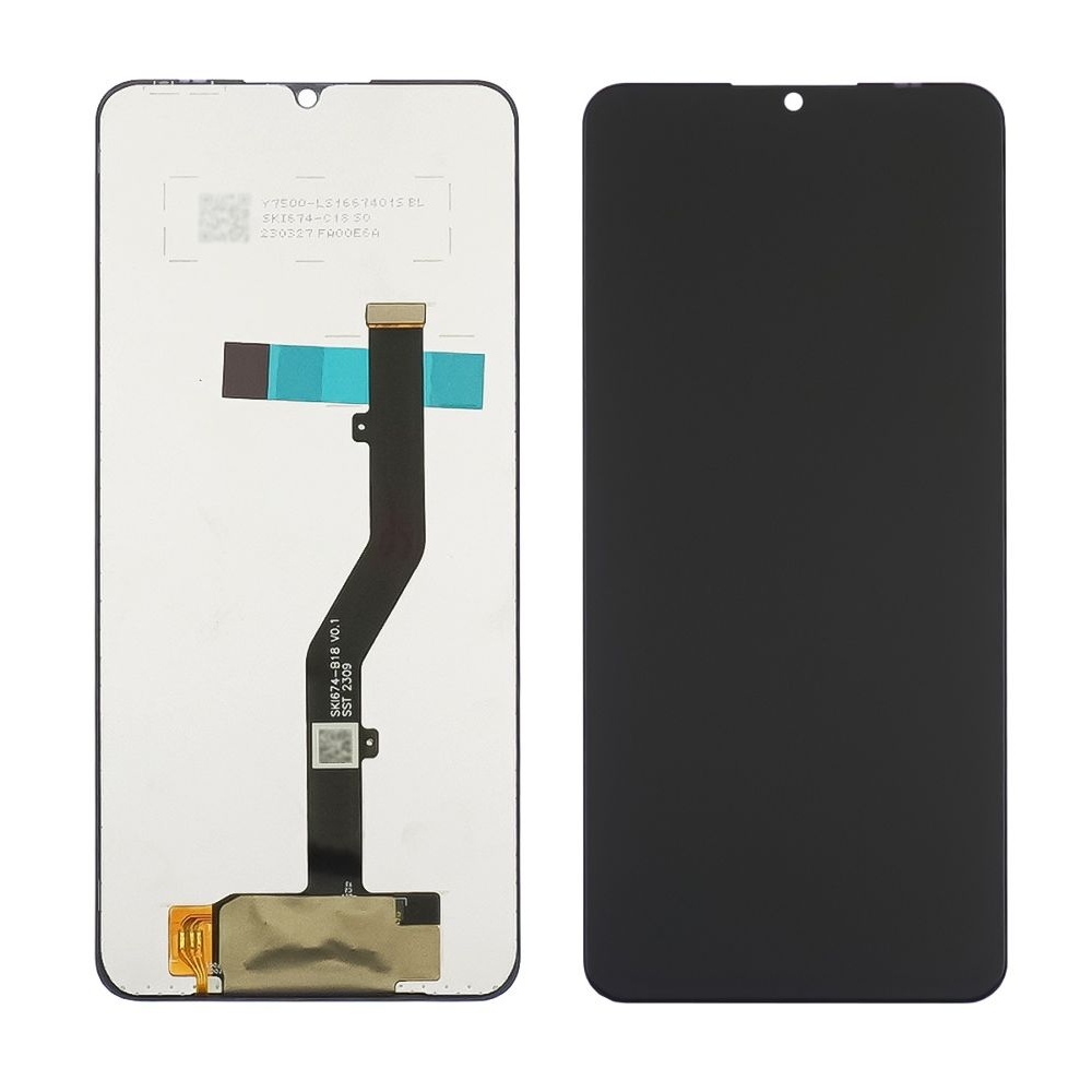 Дисплей ZTE Blade A72 4G, Blade A72S, Blade V40 Smart, Blade V40 Vita, чорний | з тачскріном | High Copy | дисплейный модуль, экран