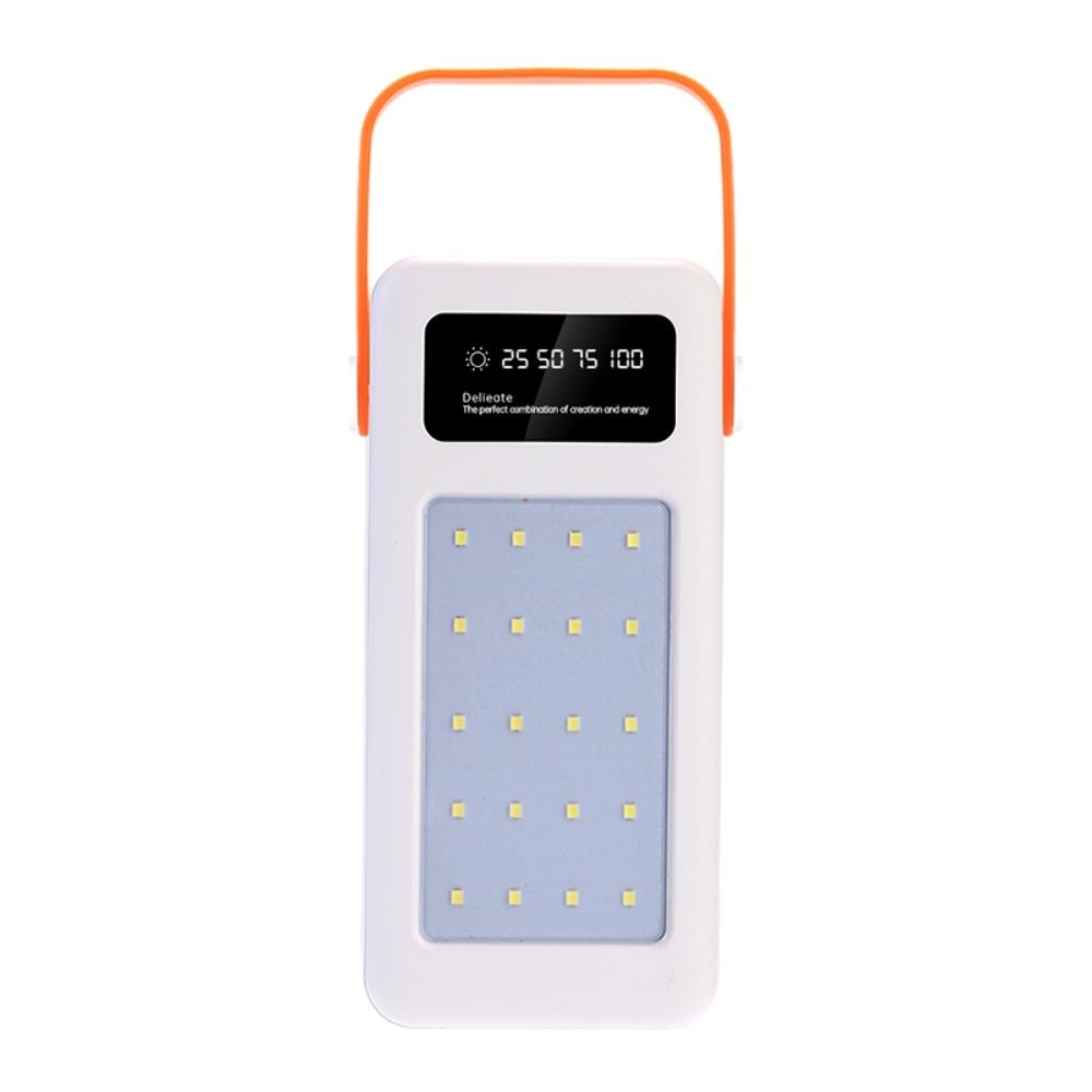 Корпус Multi-powerbank S21, под элементы 18650 до 21 шт, 22.5W, с фонарём, білий