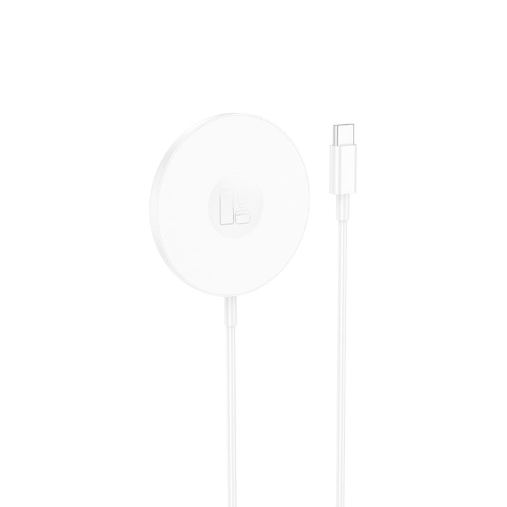 Сетевое зарядное устройство Hoco CW50, 3 в 1, магнитное, белое