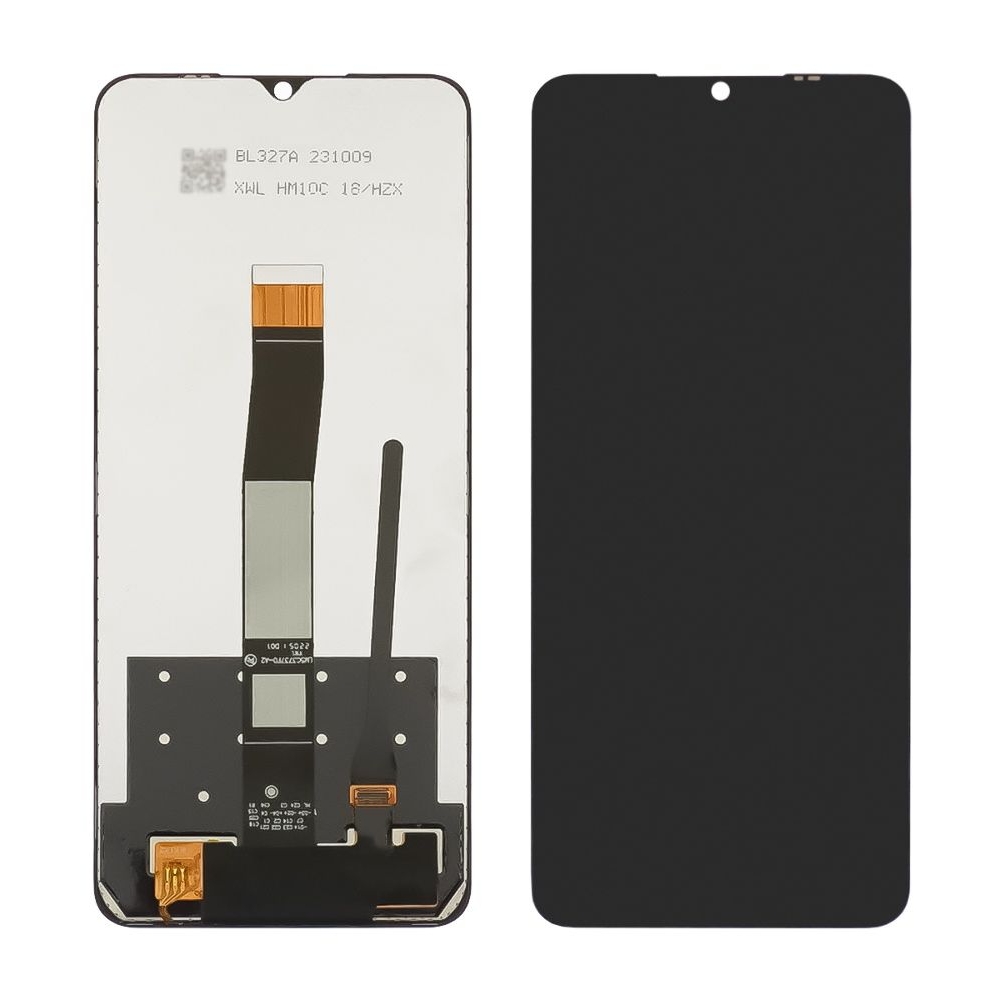 Дисплей Xiaomi Poco C40, 220333QPG, Redmi 10C, 220333QAG, 220333QBI, 220333QNY, 220333QL, чорний | з тачскріном | Original (PRC), Service Pack | дисплейный модуль, экран