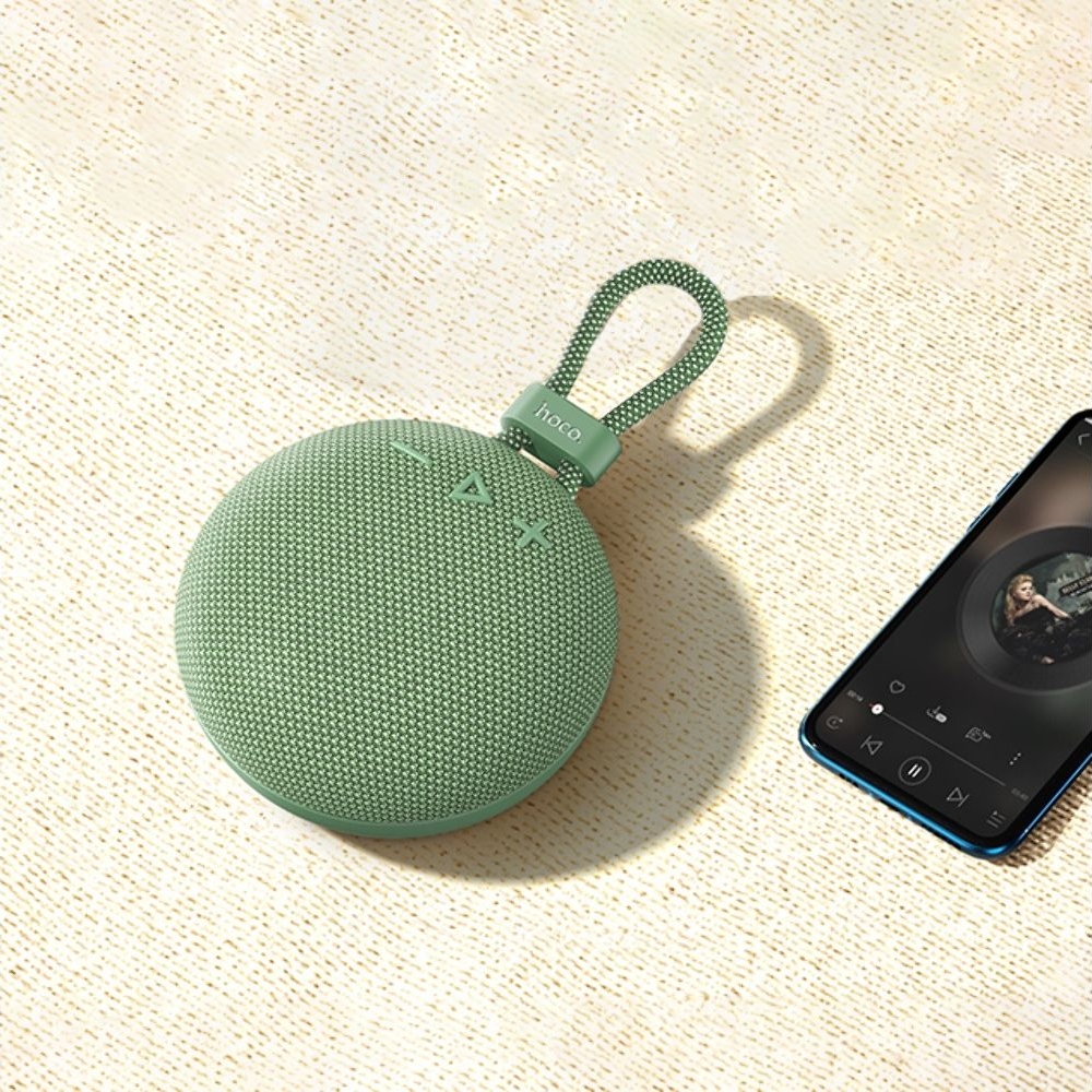 Бездротова колонка Hoco BS60, зеленая | беспроводная колонка