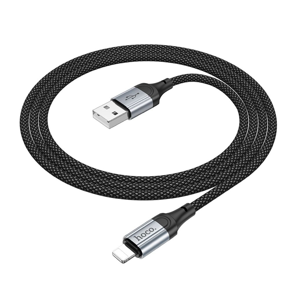USB-кабель Hoco X102, Lightning, чорний