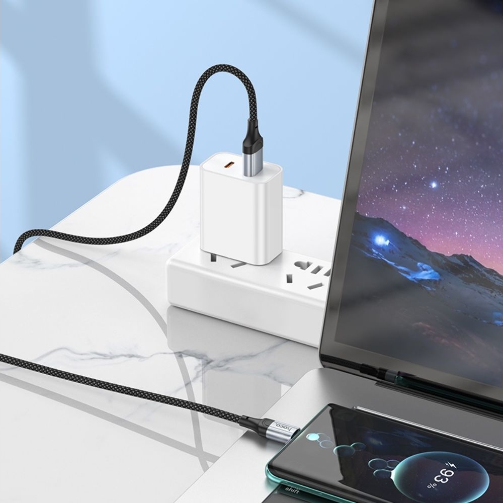 USB-кабель Hoco X102, Type-C, чорний