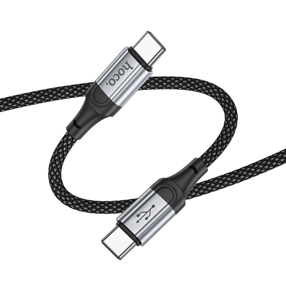 USB-кабель Hoco X102, Type-C на Type-C, Power Delivery (60 Вт),черный