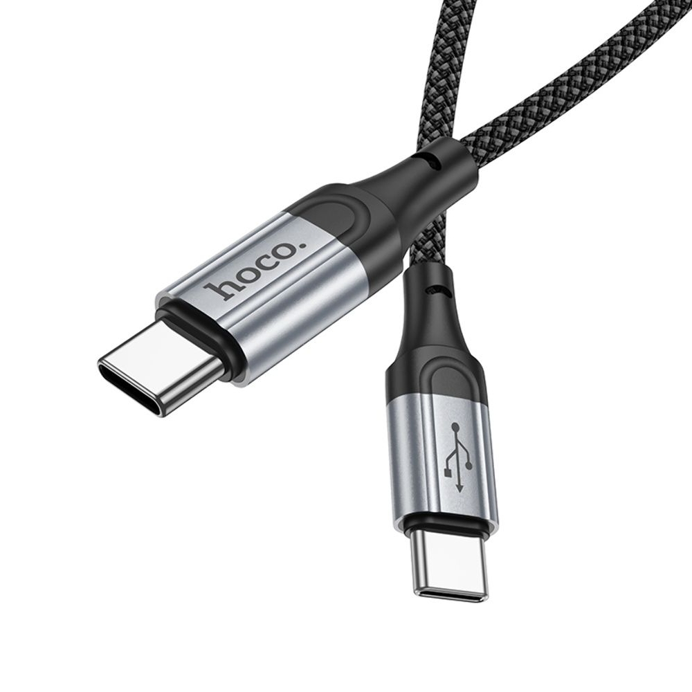 USB-кабель Hoco X102, Type-C на Type-C, Power Delivery (60 Вт),черный