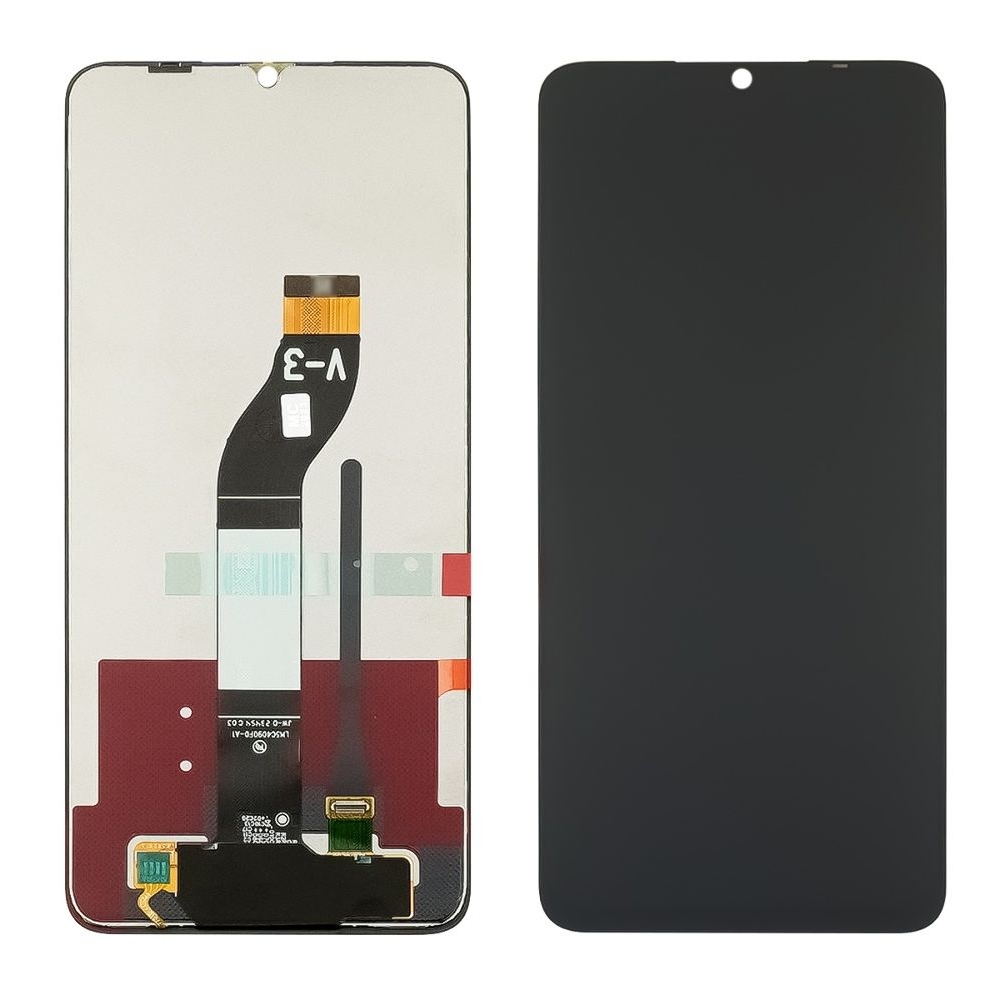 Дисплей Xiaomi Redmi 13C, 23100RN82L, 23106RN0DA, Redmi 13C 5G, 23124RN87C, 23124RN87G, 23124RN87I, Poco C65, 2310FPCA4G, чорний | з тачскріном | High Copy | дисплейный модуль, экран
