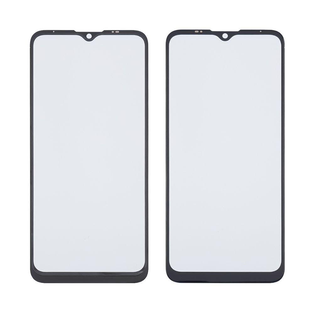 Стекло дисплея Motorola Moto E20, XT2155, черное, с OCA-пленкой