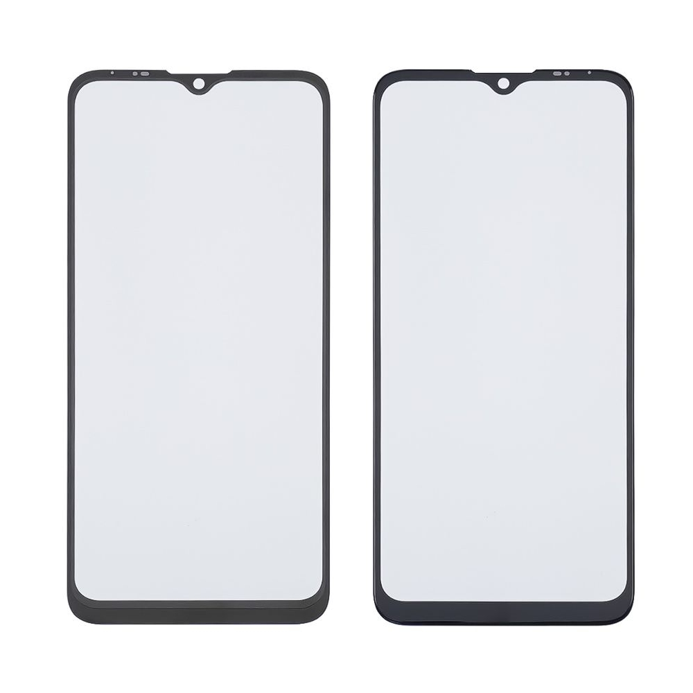 Стекло дисплея с OCA пленкой Motorola E7/ E7 Power(XT2155), черное